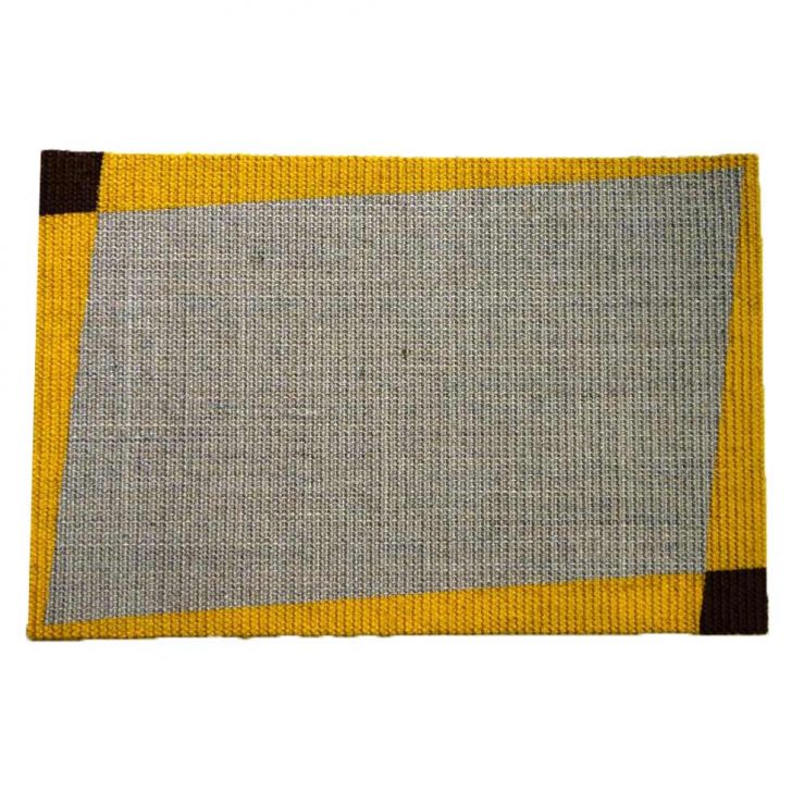 Capacho Pintado 40x60 Cm Areia 141002 Apaeb
