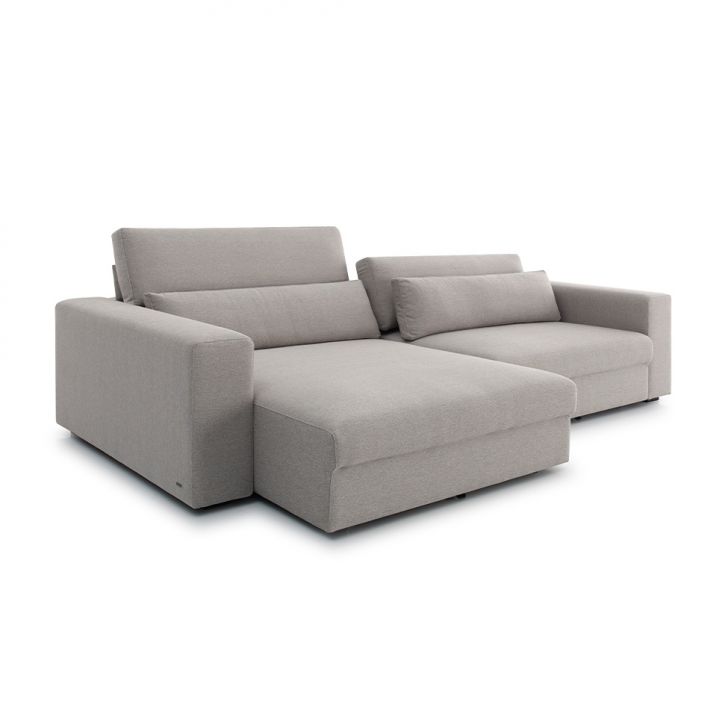 Image of Sofá 3 Lugares Retrátil E Reclinável Giulio Linho Cinza 220 Cm PLA-MO895UP02PXHMOB