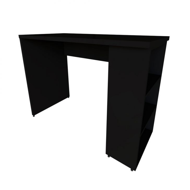 Escrivaninha Corp Preta 110 cm