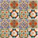 Adesivos de Azulejos Ladrilhos Hidráulicos Modelo 10-20x20cm