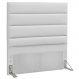 Cabeceira Quarto Solteiro Greta 90cm Corano Branco - D'Monegatto