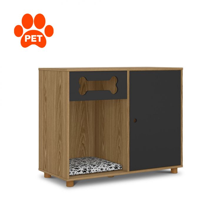 Aparador Pet Dog Mel e Preto