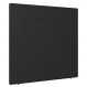 Cabeceira Cama Box Casal Queen Size Luana 160cm Linho Preto - Desk Design