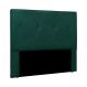 Cabeceira Decorativa King Size 1,95M Yves Veludo Verde Floresta G63 - Gran Belo