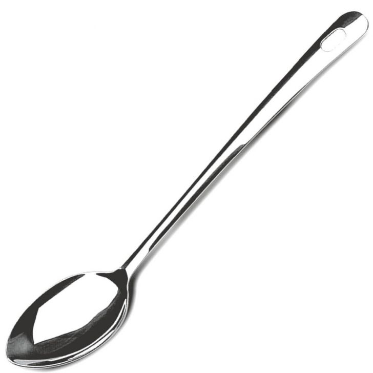 Colher Para Arroz De Inox Colher Grande Lisa 35cm Brinox Suprema Utensílio de Cozinha