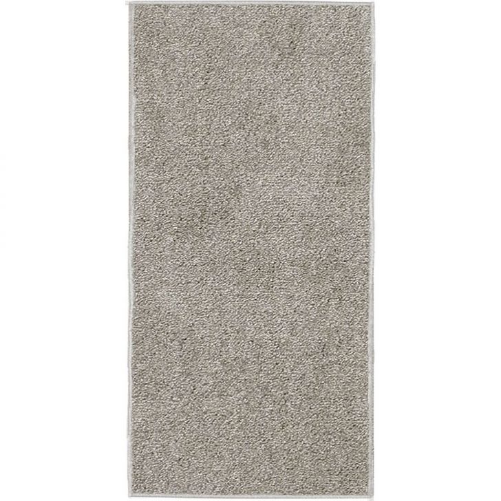 Tapete Tufting Relex Retangular Veludo (50x100) Gelo