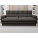 Sofá Pegasus 2,50m Assento Retrátil e Reclinável Velosuede Chocolate - NETSOFAS