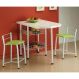 Conjunto de Mesa com 2 Cadeiras Amanda Verde