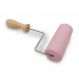 Mini Rolo Culinario Silicone Confeitaria para Pizza e Massas Rosa
