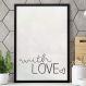 Quadro Decorativo With Love-34x49Cm