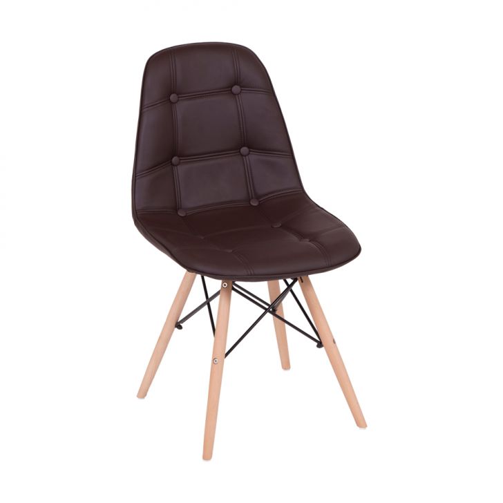 Cadeira Eames Eiffel Marrom