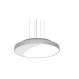 Pendente PDT Luminária Lustre 100x35cm Bivolt 7652 Prata