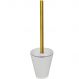 Suporte Escova Sanitária Vitra Vintage Vaso Privada Banheiro Dourado