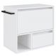 Gabinete Para Banheiro 01 Porta 01 Gaveta 60cm Branco PRODDY