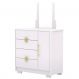 Cômoda Para Quarto 93cm Com Espelho Nara Flex Branco V02 - Mpozenato