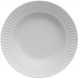 Prato Fundo em Porcelana 23cm Branco Diamante Germer Mesa Posta Jantar
