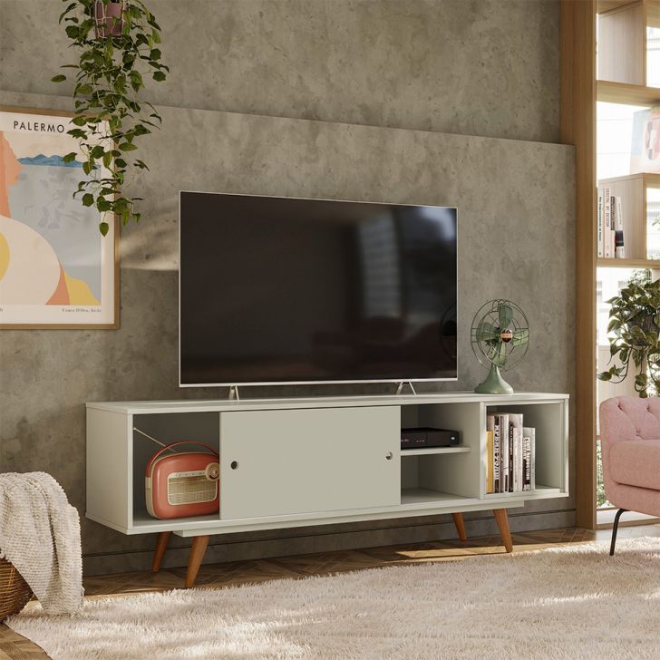 Rack Retrô Goslar Off White 162 cm