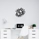 Quadro Escultura Frase Think Outside the Box 80x74 Preto