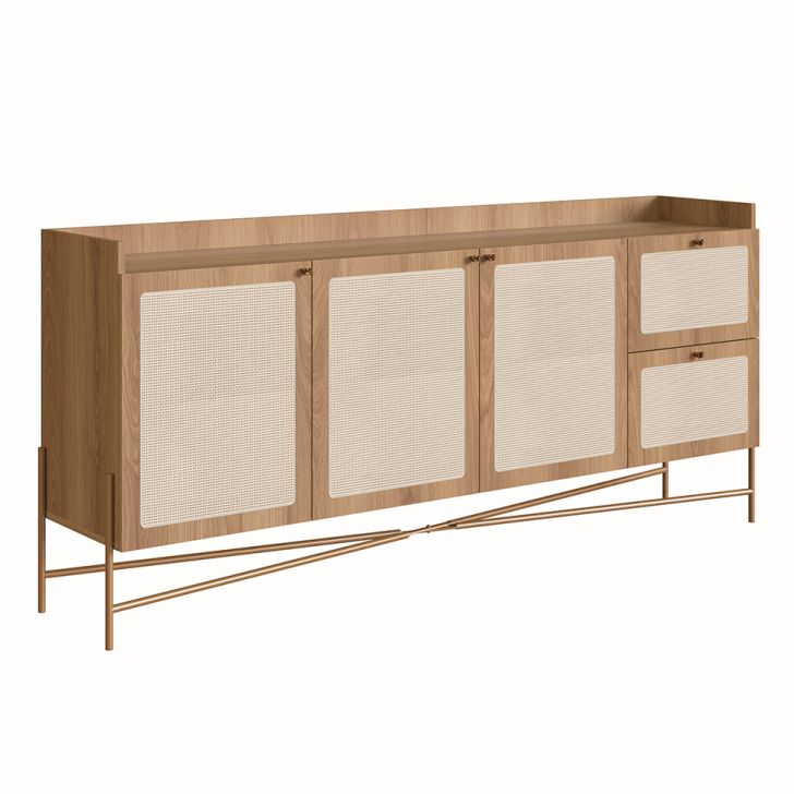 Buffet Oslo 3 PT 2 GV Hanover e Dourado