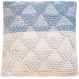Capa de Almofada Native New Decorativa Macramê 45x45cm Luanda