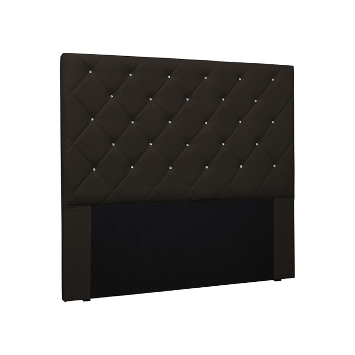 Cabeceira Queen Tãnia Poliuretano Marrom