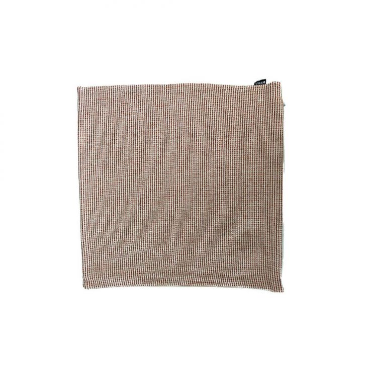 Almofada Toulon III Jacquard Terracota e Cru 45x45 cm