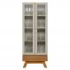 Cristaleira Ripada Estilo Americano Dallas Nature Off-White
