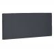 Cabeceira Painel Estofada Cama Box Casal Queen Ravenna 160cm Suede Cinza - Desk Design