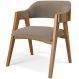 Cadeira Para Sala de Jantar e Estar Living Estofada Suran L02 Bouclê Bege - Lyam