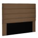 Cabeceira Estofada Cama Box Casal Queen Size La Italian 160cm Suede Caramelo - Desk Design