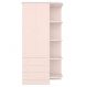 Guarda Roupa Infantil Com Cantoneira Doce Sonho Rosa - Qmovi