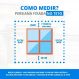 Persiana Vertical Em Tecido Crisdan Largura 1,20 X 2,20 Altura Cinza