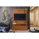 Painel Home Denver P/ Tvs Até 60'' 2 Portas C/ Prateleira - Jequitiba