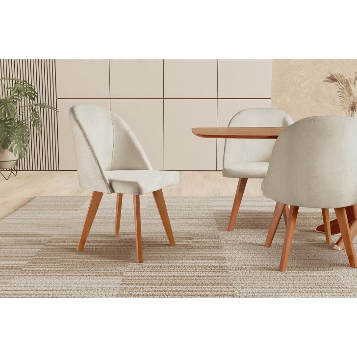 Cadeira Para Mesa De Jantar Lua