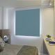 Persiana Romana (1,55Lar. x 2,00Alt.) Tecido Blackout Azul