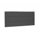 Painel para Cama Box Queen La Italiana Suede Cinza