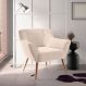 Poltrona Decorativa Mendes Linha Bege