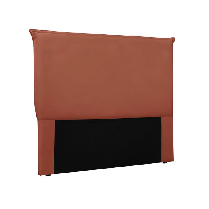 Cabeceira Solteiro Veneza Veludo Cobre