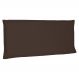 Cabeceira Painel Estofada Cama Box Casal Veneza 140cm Suede Café - Desk Design