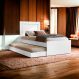 Cama Bibox Solteiro Luara Branco Cambel