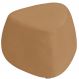 Puff Orgânico Decorativo 75cm Orbis Bouclé Terracota - Nexta Casa