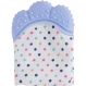 Mordedor Luvinha para Bebê Silicone e Poliéster Azul