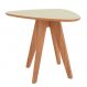 Mesa Lateral Orgânica Mille Freijó e Off White