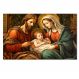 Quadro Decorativo Religioso Barroco, Tela em Canvas na Horizontal ideal para ambiente de Sala de estar, jantar, reuniões, Quarto e Hall de entrada