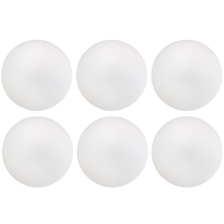 Kit 06 Assentos Redondo Banqueta Cadeira Estofados Poltronas H02 Corino Branco 30 cm - Lyam Decor