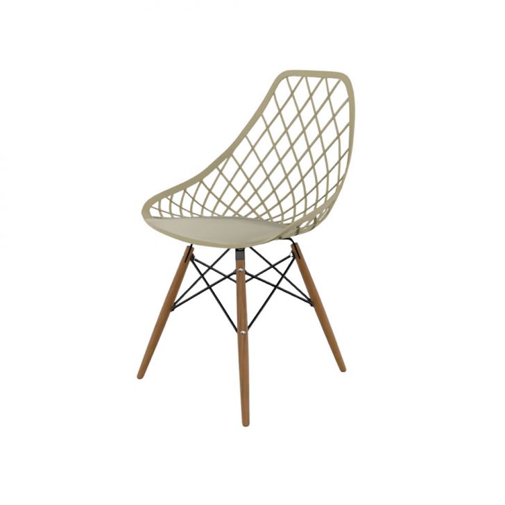 Cadeira Kayla Fendi e Madeira