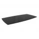 Tampo Retangular para Mesa de Jantar com Vidro Petúnia Preto 170 cm
