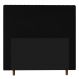 Cabeceira Cama Box Casal Lisboa 140cm Corano Preto - Desk Design