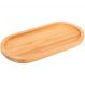 Bandeja Oval Bambu Petisqueira 44x16