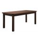 Mesa De Madeira Maciça Castanho 200x88 Para Cozinha Sala Jantar Sfa